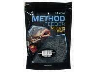 Pellet Ready Jaxon Method Feeder 500g 2mm - Black Halibut BESTEN KUNSTKODER Angelshop