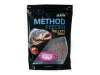 Pellet Ready Jaxon Method Feeder 500g 2mm - Red mulberry BESTEN KUNSTKODER Angelshop