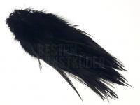 Rooster Saddle Feather - Black BESTEN KUNSTKODER Angelshop