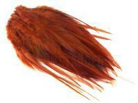 Rooster Saddle Feather - Fiery Brown BESTEN KUNSTKODER Angelshop