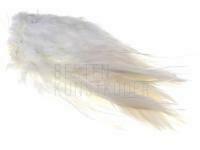 Rooster Saddle Feather - White BESTEN KUNSTKODER Angelshop