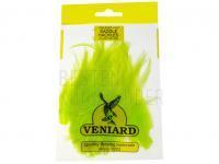 Veniard Loose Cock Saddle Hackle Large 2 gram - Chartreuse-Fluorescent BESTEN KUNSTKODER Angelshop