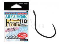 Haken Decoy AH-9 Area Hook Type Ⅸ Floria Silky Black - #8 BESTEN KUNSTKODER Angelshop