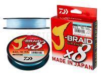 Geflochtene Schnüre Daiwa J-Braid Grand X8 - blue 270m | 0.18mm | 12.5kg | 28.0lb