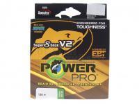 Geflochtene Schnüre PowerPro Super 8 Slick V2 Aqua Green 135m 0.13mm 8kg BESTEN KUNSTKODER Angelshop