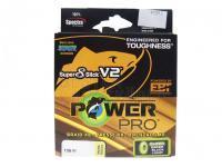 Geflochtene Schnüre PowerPro Super 8 Slick V2 Moon Shine 135m 0.15mm 10kg BESTEN KUNSTKODER Angelshop