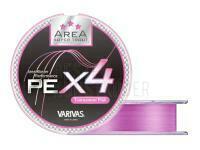 Geflochtene Schnur Varivas Super Trout Area PE X4 75m Tournament Pink #0.15 4.5lb