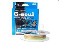 Geflochtene Schnüre YGK G-Soul Super Jigman PE X4 200m | #0.6 | 12lb BESTEN KUNSTKODER Angelshop