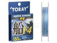 Toray Super Strong PE Fune F4 BESTEN KUNSTKODER Angelshop