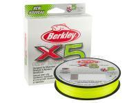 Berkley Geflochtene Schnüre X5 Braid Flame Green BESTEN KUNSTKODER Angelshop