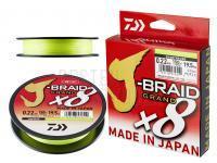 Daiwa Geflochtene Schnüre J-Braid Grand X8 Chartreuse