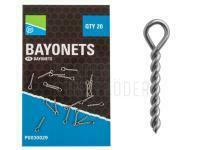 Bajonette Preston Bayonets - 20 pcs BESTEN KUNSTKODER Angelshop