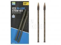 Preston ICS In-Line Stem Kit 2 per pack - 85mm Long BESTEN KUNSTKODER Angelshop