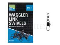 Preston Waggler Link Swivels 8 per pack BESTEN KUNSTKODER Angelshop