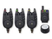Prologic C-Series Pro Bite Alarm Set 3+1+1 RED GREEN YELLOW BESTEN KUNSTKODER Angelshop
