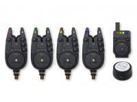 Prologic C-Series Pro Bite Alarm Set 4+1+1 RED GREEN YELLOW BLUE BESTEN KUNSTKODER Angelshop