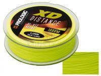 Prologic XD Distance Mono Hi-Viz Yellow 1000m 0.25mm 4.80kg 10lbs BESTEN KUNSTKODER Angelshop