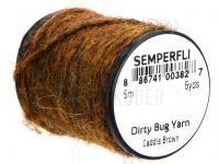 Semperfli Dirty Bug Yarn 5m 5yds - Caddis Brown BESTEN KUNSTKODER Angelshop