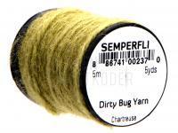 Semperfli Dirty Bug Yarn 5m 5yds - Chartreuse BESTEN KUNSTKODER Angelshop