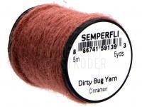 Semperfli Dirty Bug Yarn 5m 5yds - Cinnamon BESTEN KUNSTKODER Angelshop