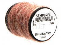 Semperfli Dirty Bug Yarn 5m 5yds - Salmon BESTEN KUNSTKODER Angelshop