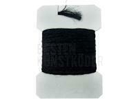 Wapsi Polypropylene Floating Yarn - Black BESTEN KUNSTKODER Angelshop