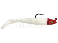 Köder Delalande Flying Fish Jig Head 6cm 4g - 061 - Blanc Tête Rouge BESTEN KUNSTKODER Angelshop