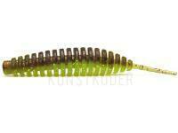 Gummiköder FishUp Tanta 3" 73mm - 203 - Green Pumpkin/Flo Chartreuse BESTEN KUNSTKODER Angelshop