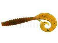 Gummifisch Flagman TT-Grub 2.5 inch | 62 mm - Motor Oil BESTEN KUNSTKODER Angelshop