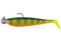 Gummifisch Fox Rage Loaded Zander Pro Shad 12cm #4/0 50g - UV Natural Perch BESTEN KUNSTKODER Angelshop