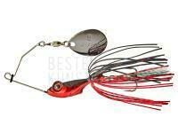 Spinnerbaitköder Gunki Alvin 5.6g - Black & Red BESTEN KUNSTKODER Angelshop