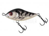 Jerkbait Salmo Slider SD12S - White Striper | Limited Edition BESTEN KUNSTKODER Angelshop