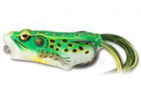 Köder Live Target Hollow Body Frog Popper 5cm 10.5g - Floroscent Green/Yellow BESTEN KUNSTKODER Angelshop