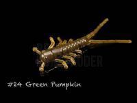 Gummiköder Lunker City Hellgie 1.5 inch - #24 Green Pumpkin BESTEN KUNSTKODER Angelshop