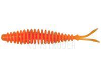 Quantum Gummifisch Magic Trout T-Worm V-Tail 6.5cm Cheese - neon orange