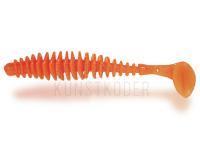 Quantum Gummiköder Magic Trout T-Worm Paddler Cheese 5.5cm 1.5g - neon orange