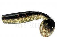 Gummifisch Manns Predator 3 UV 80mm - Bottom Clear / Big Gold BESTEN KUNSTKODER Angelshop