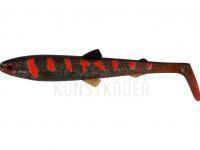 Gummifishe Westin BullTeez Shadtail 18cm 53g - Motoroil Blood BESTEN KUNSTKODER Angelshop