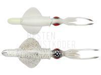 Meeresköder Savage Gear Swim Squid RTF 25cm 200g S - White Glow Cuttlefish UV BESTEN KUNSTKODER Angelshop
