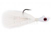 Köder Mustad Big Eye Bucktail Jig 7g  1/4oz - White BESTEN KUNSTKODER Angelshop