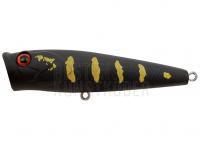 Oberflächenwobbler Mustad Burpy Popper 6.5cm 6.3g - Black Peacock BESTEN KUNSTKODER Angelshop