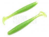 Gummifisch Noike Smokin Swimmer 3 inch 76 mm - 44 Chartreuse BESTEN KUNSTKODER Angelshop