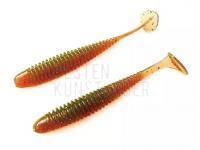 Gummifisch Noike Wobble Shad 4 inch 100 mm - 139 Motoroil Gold BESTEN KUNSTKODER Angelshop