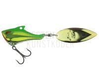 Jig Spinner Nories In The Bait Bass 18g - BR-139 Green Back Yellow Gold BESTEN KUNSTKODER Angelshop