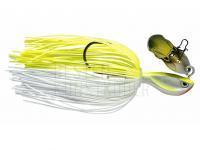 Köder Rapala Rap-V Pike Bladed Jig 10cm 28g - Silver Fluorescent Chartreuse BESTEN KUNSTKODER Angelshop
