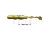 Gummifisch Reins Rockvibe Shad 2 inch - B08 Green Pumpkin Chart BESTEN KUNSTKODER Angelshop