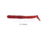 Gummifisch Reins Rockvibe Shad 3 inch - 310 Strawberry BESTEN KUNSTKODER Angelshop