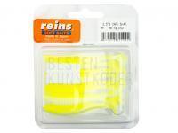 Gummifisch Reins S-Cape Shad 2.5 inch - B91 White Chart BESTEN KUNSTKODER Angelshop