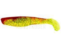 Gummifisch Relax Terminator 3 inch - S068 Red, Chartreuse-Hologram Glitter