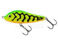 Jerkbait Salmo Rattlin Slider 8S | 8cm 20g | 3-1/4 in 3/4 oz - Green Tiger BESTEN KUNSTKODER Angelshop